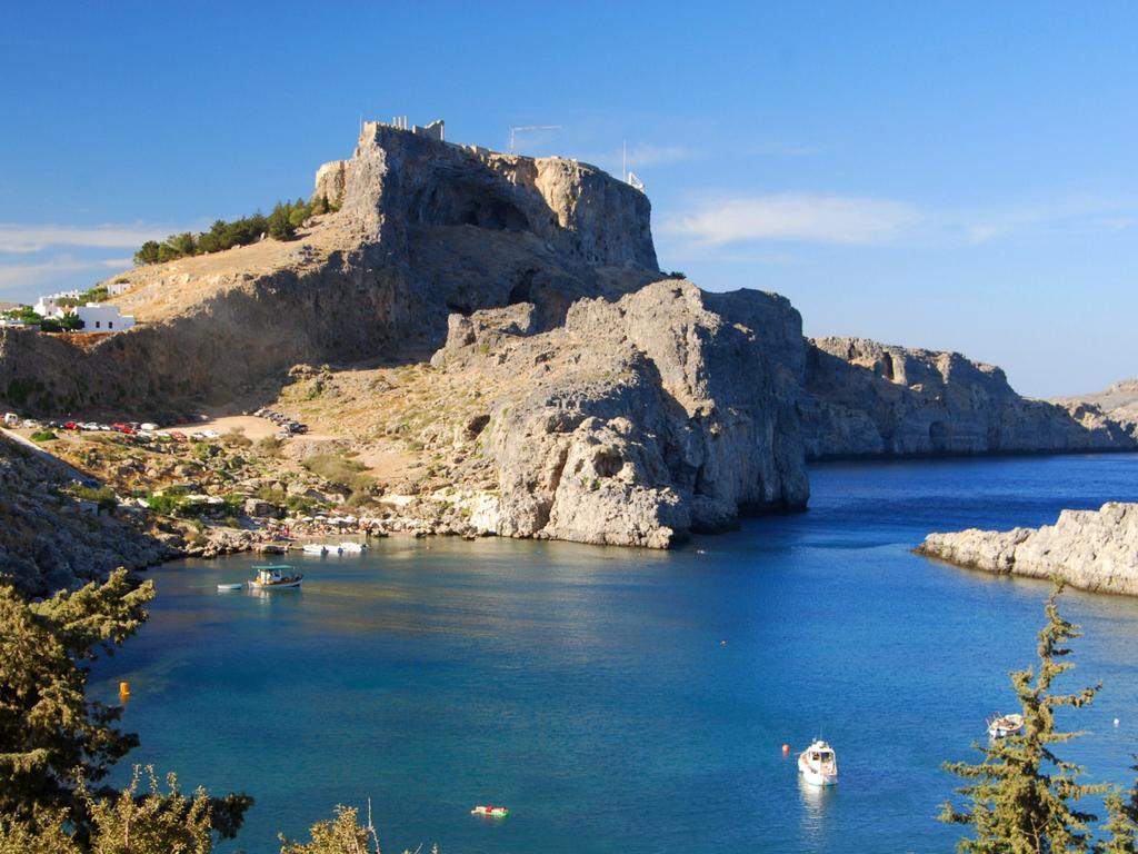 Lindos Diamond Exclusive Villa Exterior photo