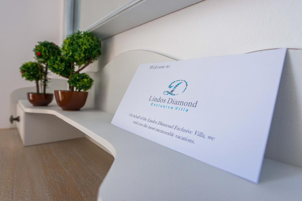 Lindos Diamond Exclusive Villa Exterior photo